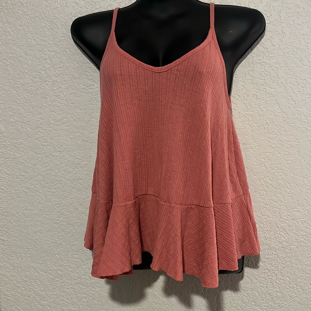 Ruffle tank